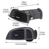 Tableau de bord sortie de climatiseur pour KIA Forte Cerato 2008-2013 voiture LED avant gauche droite tableau de bord 974301M100 voitures intérieur 4