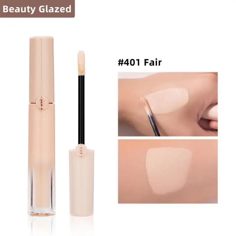 BEAUTY GLAZED 6 Color Face Concealer Fully Covering Acne Spots Dark Circles Makeup Concealer Long Lasting Waterproof Cosmetics