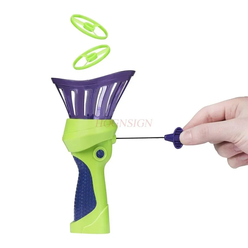 

Creative cable flying saucer flying saucer indoor and outdoor decompression parent-child children's toys