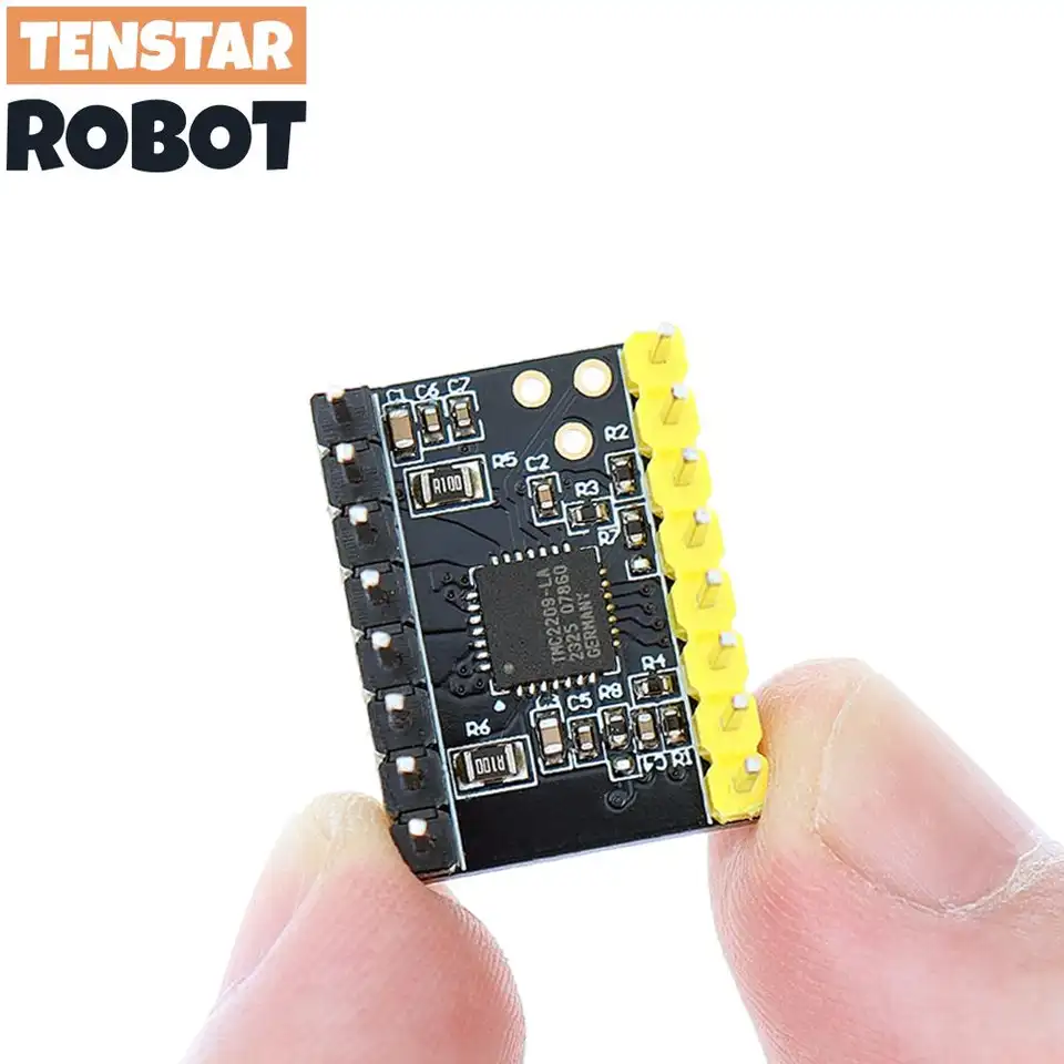TENSTAR 4pcs TMC2209 Module V2.0 With Heat Sink Stepper Motor Driver 2A 3d Printer Parts 256 Subdivision Silent Printing image 5