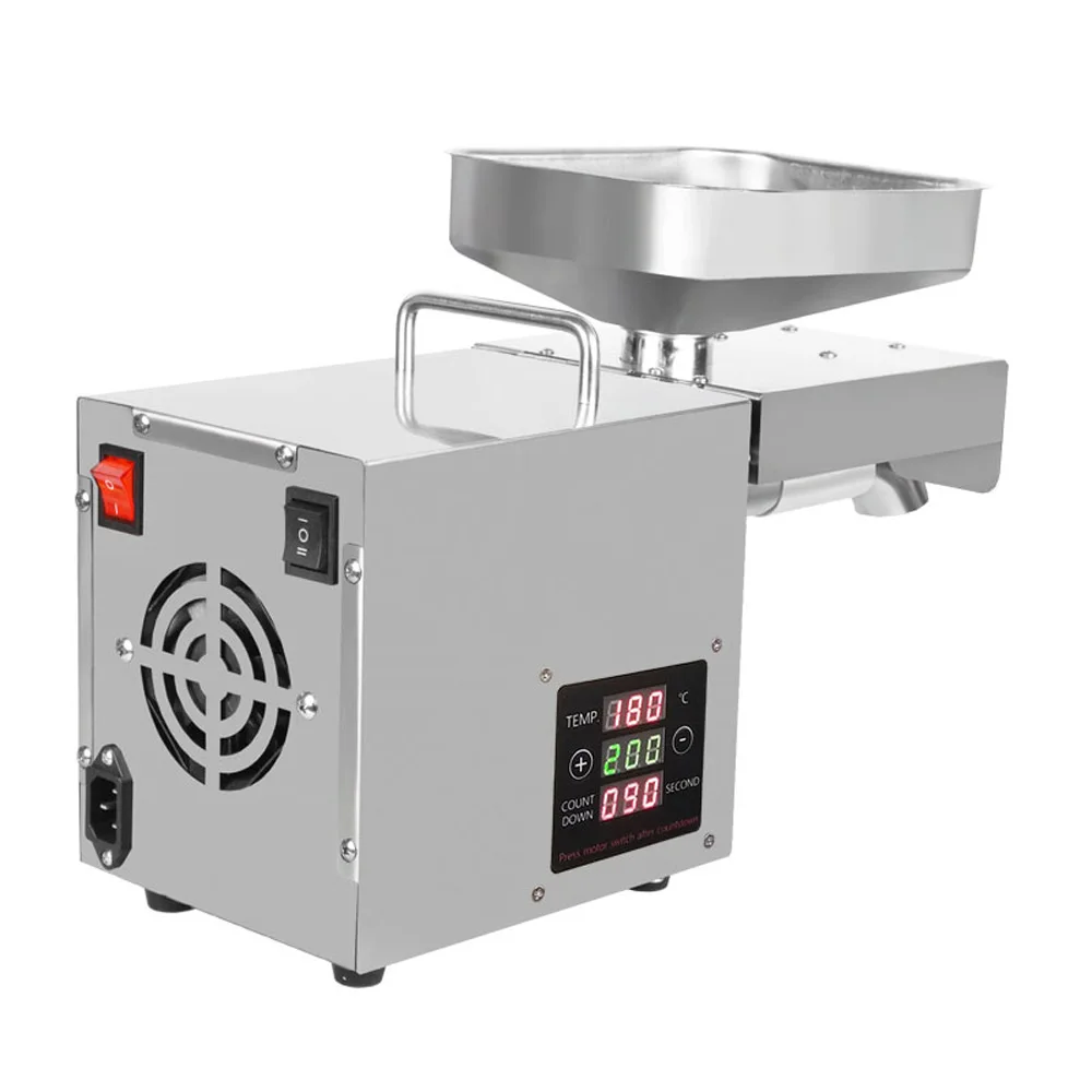 Family automatic intelligent temperature control oil pressing