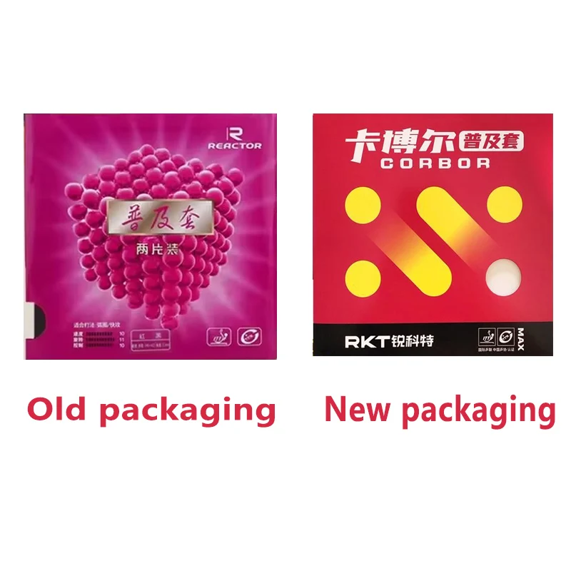 Enhanced Reactor Cabol Table Tennis Rubber with Cake Sponge