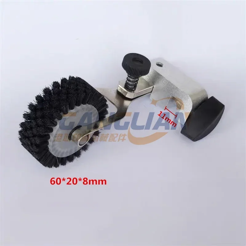 1 Pair Rubber Wheel Brush Wheel For Laminating Machine Gilding Press Hot stamping Die Cutting Printing