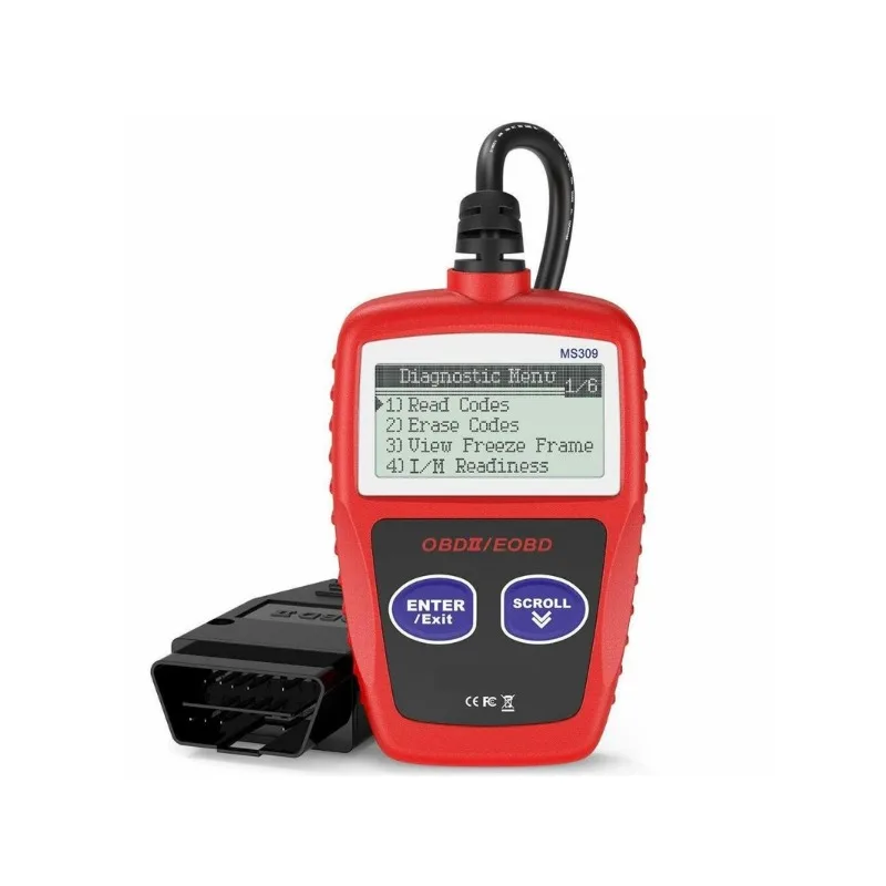 

MS309 OBD2 Automatic Diagnostic Tool Scanner Automobile Check Engine Code Reader Fault Scanning Instrument