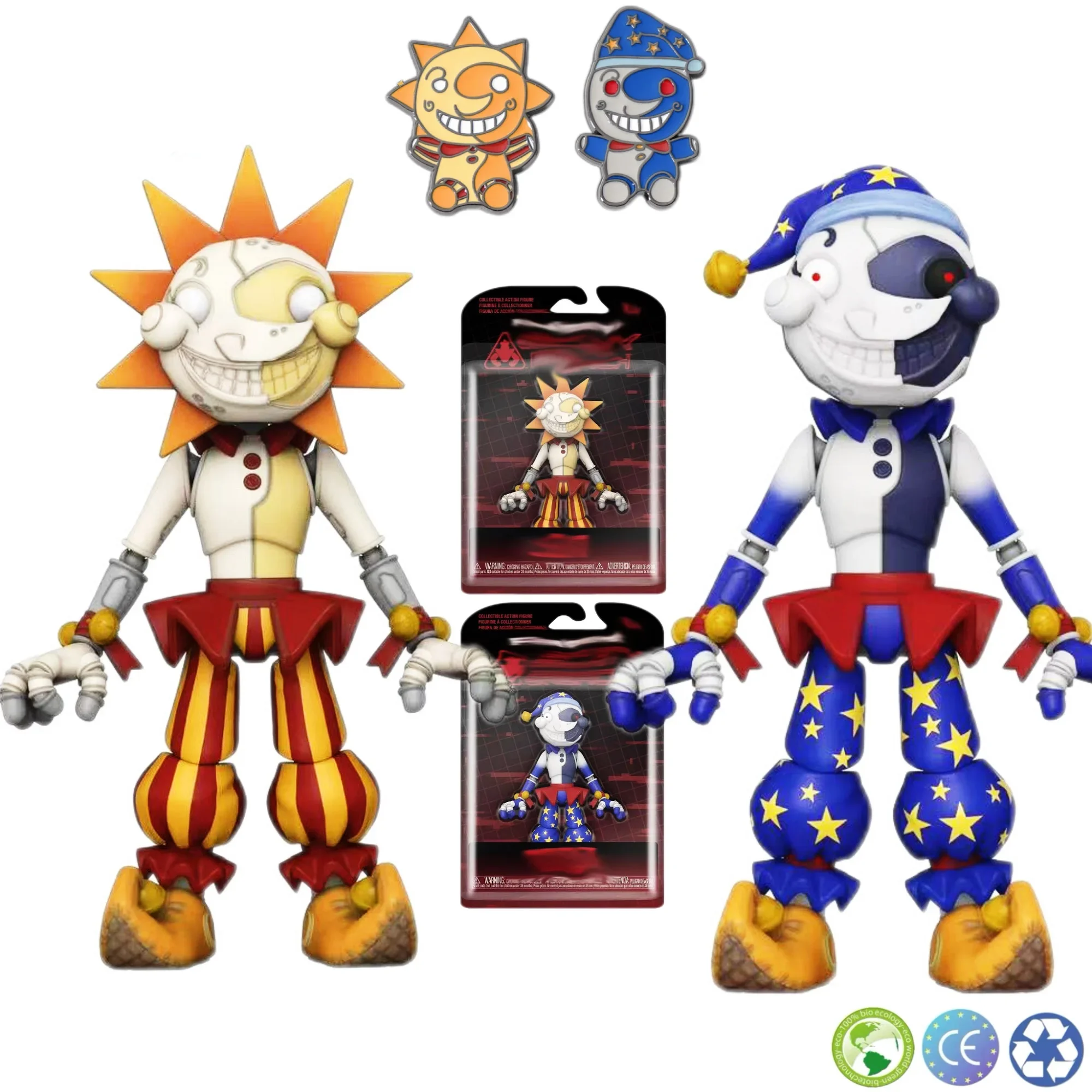 Игра Fnaf Sundrop Moondrop экшн-фигурка ПВХ босс Солнце Луна Джокер подвижная Фредди мультяшная игрушка экшн-фигурка медведь Фредди
