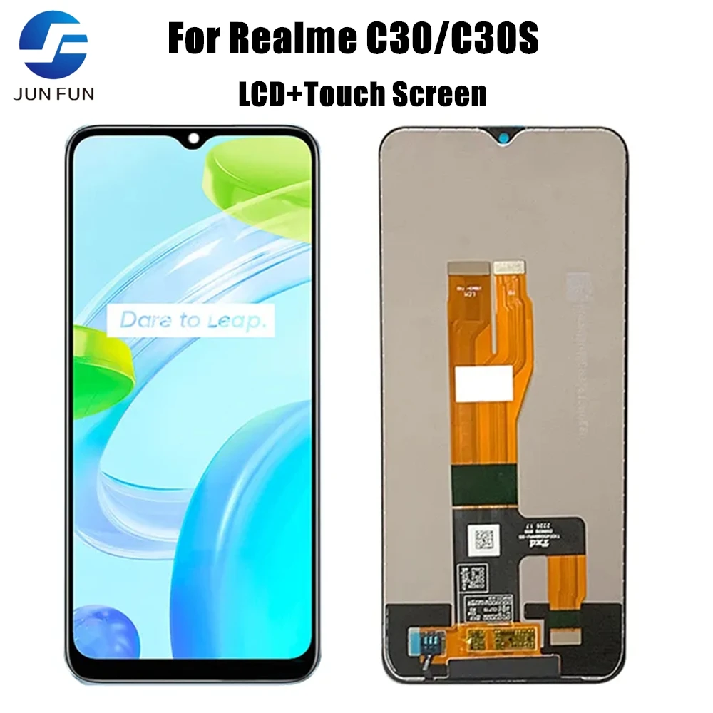 

ЖК-дисплей 6,5 дюйма для OPPO Realme C30 RMX3581, сенсорный экран для Realme C30s C30S, сменный ЖК-экран