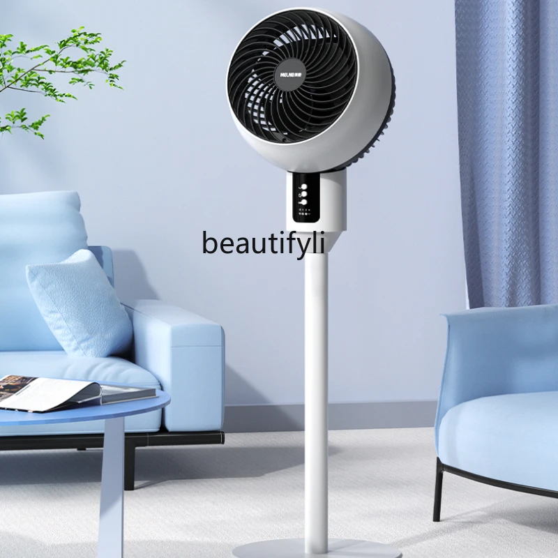 

CXH Air Circulator Electric Fan Home Stand Fan Mute Remote Control Vertical Fan Desktop