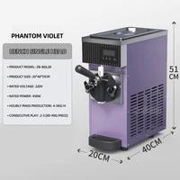 Machine à crème glacée d'été chaude 3,5 l, Heladera Para Hacer Helados Niños de bureau à haute efficacité 4