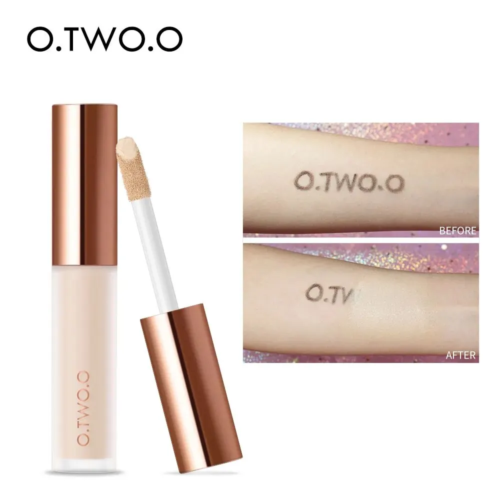 Face Concealer Makeup Matte Dark Circles Corrector Brighten Waterproof High Coverage Base