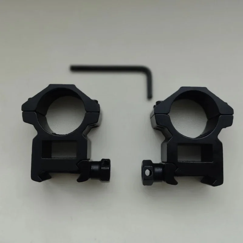 1Pair Hunting Rifle Scope Mount Ring for Dia 25.4mm 30mm Tube Scopes 11mm 20mm Dovetail Picatinny Rail Tactical Flashlight Mount