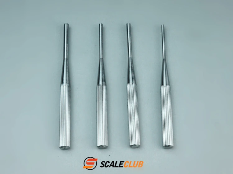 Metall Edelstahl Schraub hülse Set Werkzeug 1.5/2.0/2.5/3.0/4,0mm für Tamiya Lesu für Scania Man Actros Volvo Autoteile – Detail 2