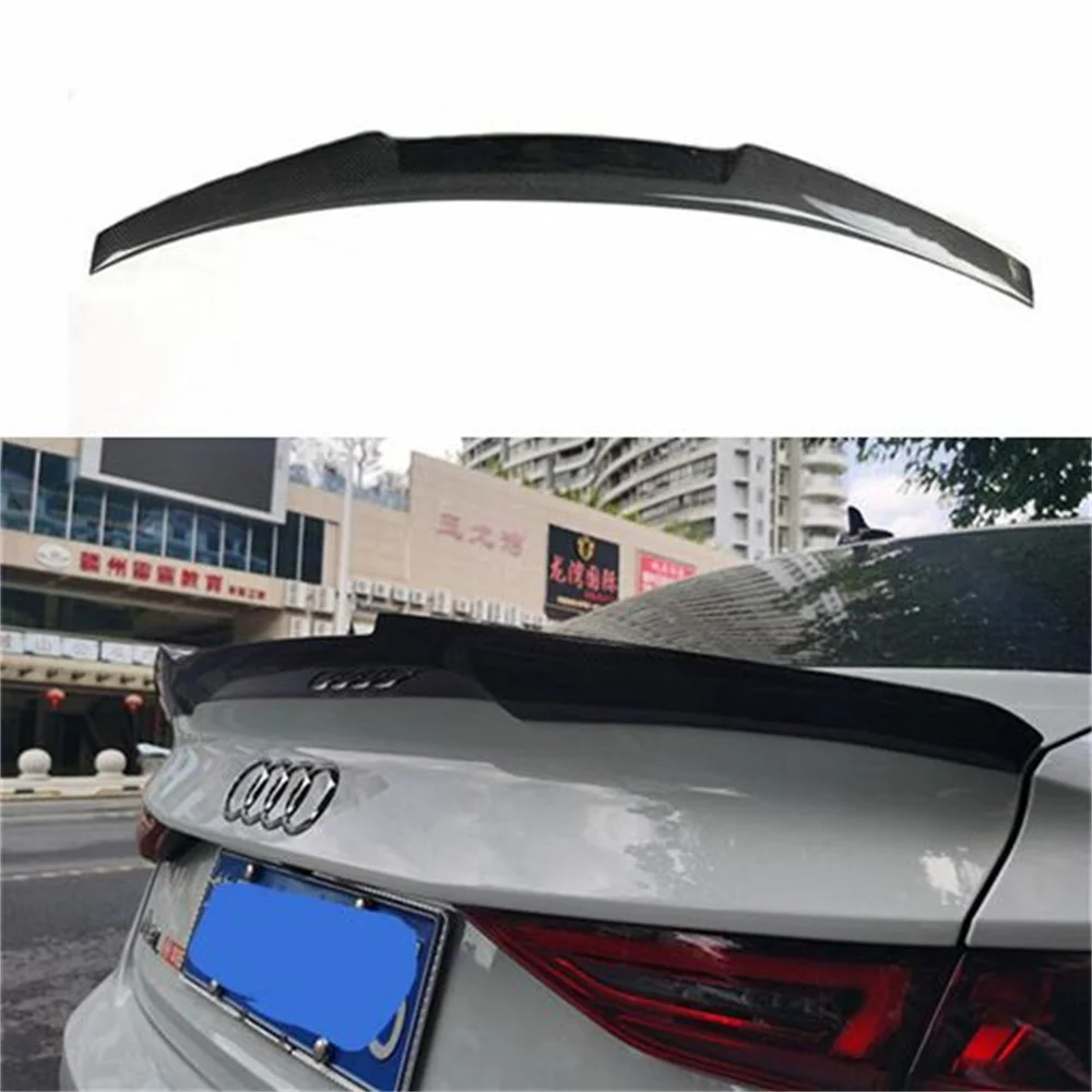 For Audi A3 Sedan 2021 New ABS Plastic Material Paint Glossy Black