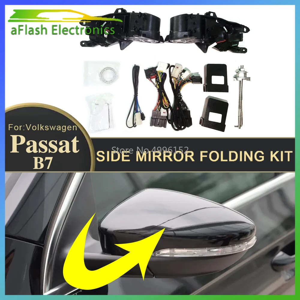 Seitenspiegel Blinker Für VW Passat B7 2012-2015 - Einfacher Einbau, Gelbes LED Licht