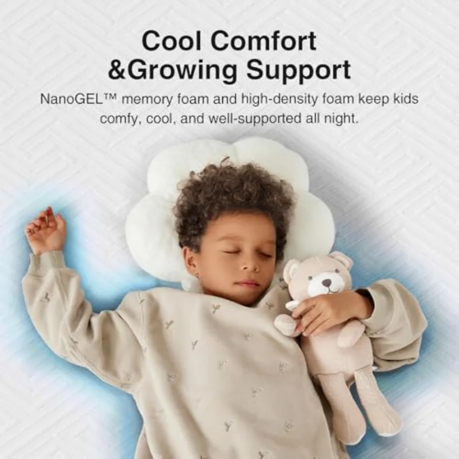 Queen Size 8 Inch Memory Foam Mattress for Pressure Relief and Reliable Support During Cooling Night Sleep Ideal for Back and S