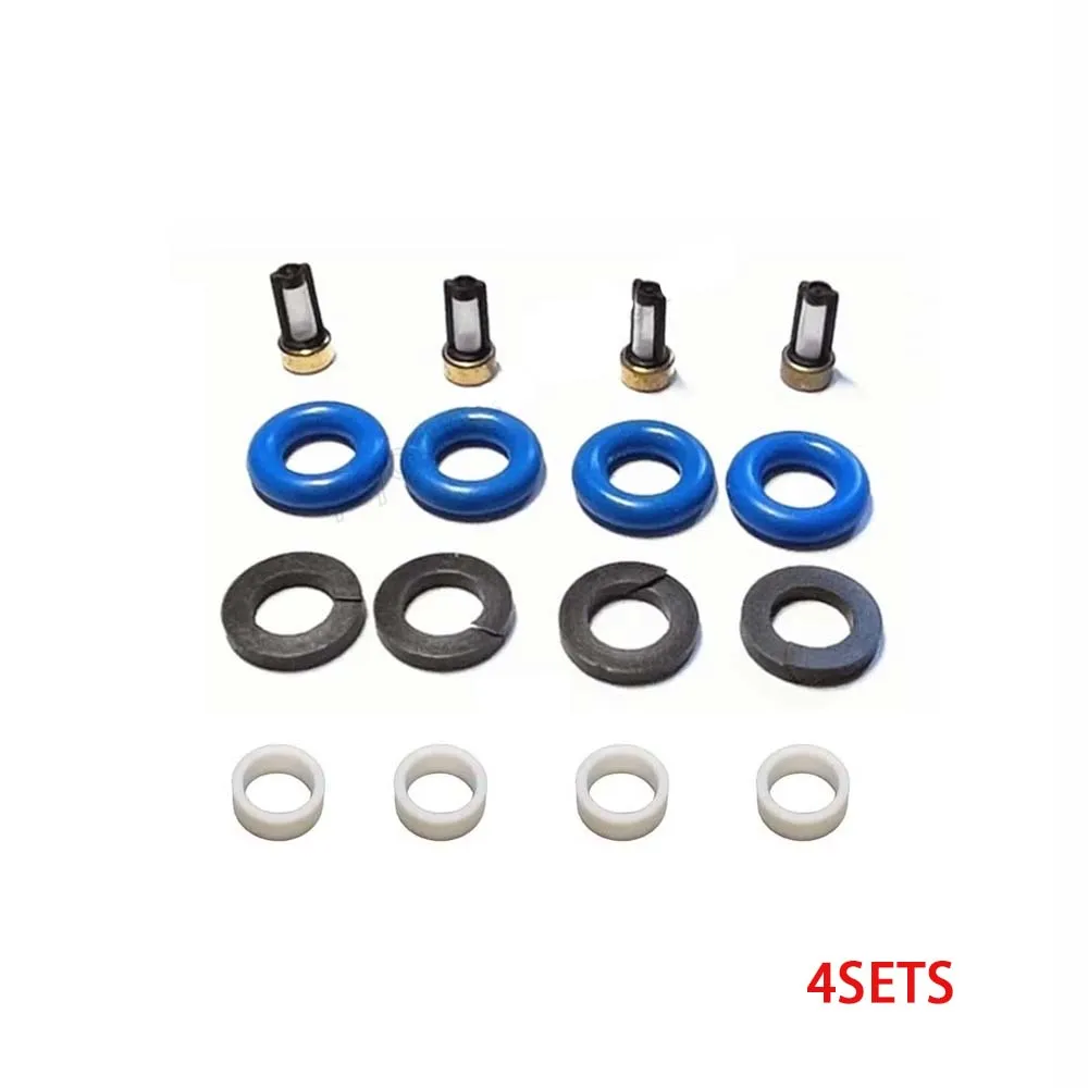 GDI Fuel Injector Repair Kits Oring Seal PTFE 4set for JSD7-41A 079036C AUDI RS4 B7 S6 BE 4.2L G6002 079906036C 06F906036F