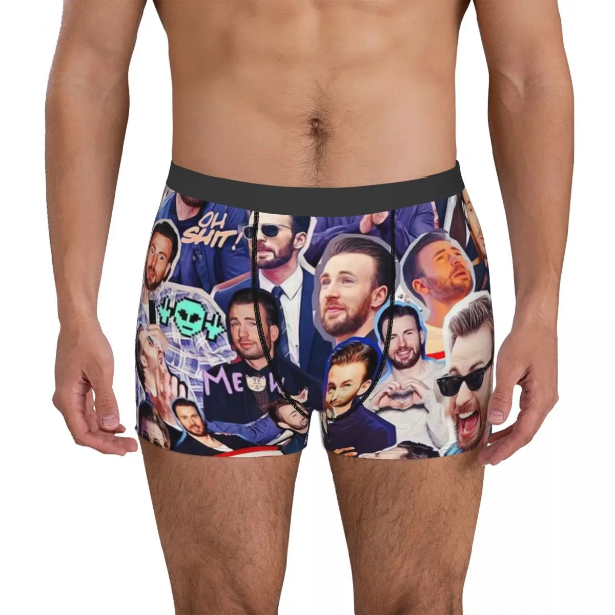 RYAN GOSLING Underpants Cotton Panties Men's Underwear Ventilate Shorts