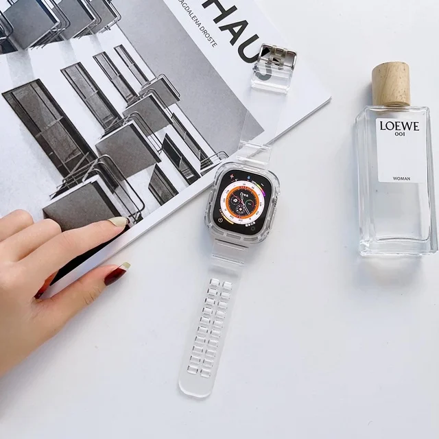 Sleek Transparent Protective Strap