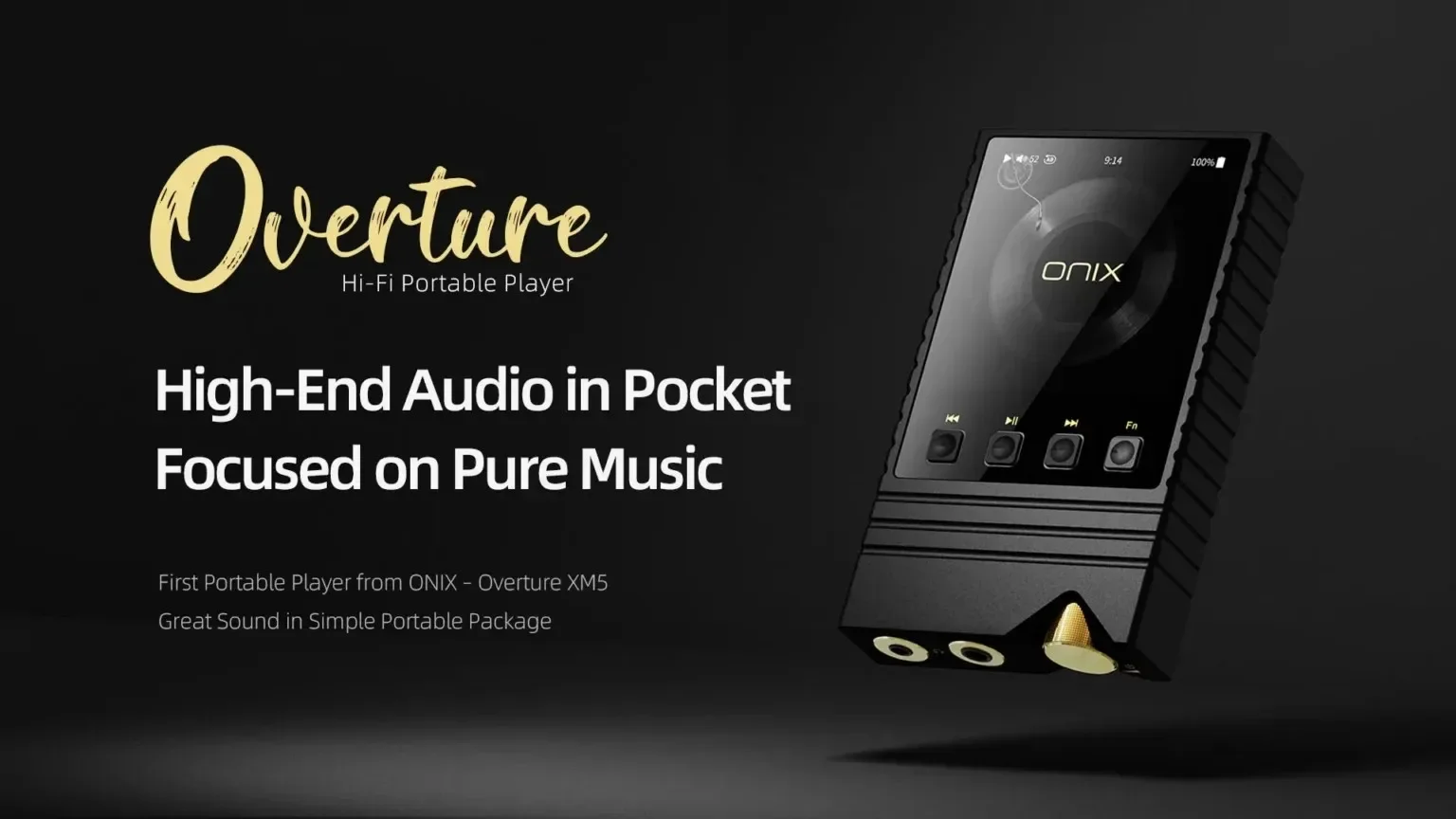 ONIX OVERTURE XM5 ポータブル音楽プレーヤー ONIX Overture XM5 レビュー・評価情報 | Good One Choice