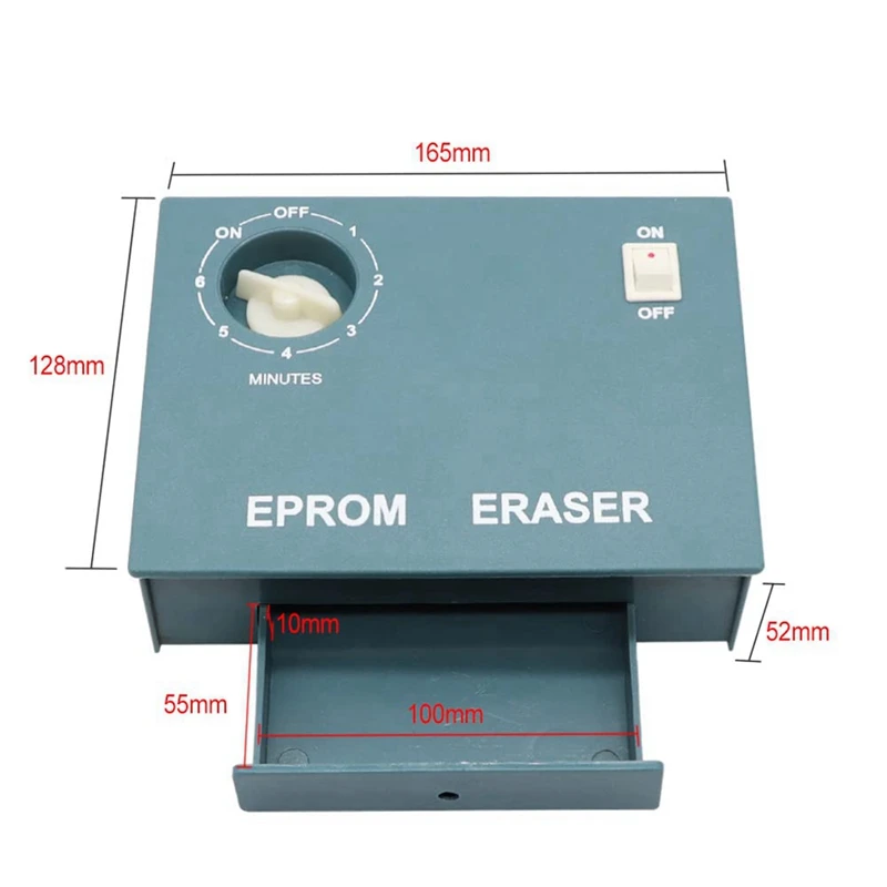 UV EPROM 지우개 EPROM 데이터 지우기 도구, 자외선 지우기 타이머, 반도체 웨이퍼 칩, 방사선 지우기, EU 플러그
