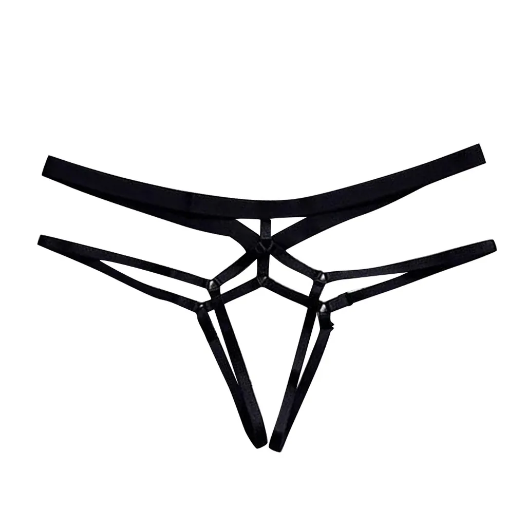 Women Panties Plus Size Sexy Strappy Thong Lace High Elastic ingerie Knickers Underpants Underwear Comfortable And Breathable