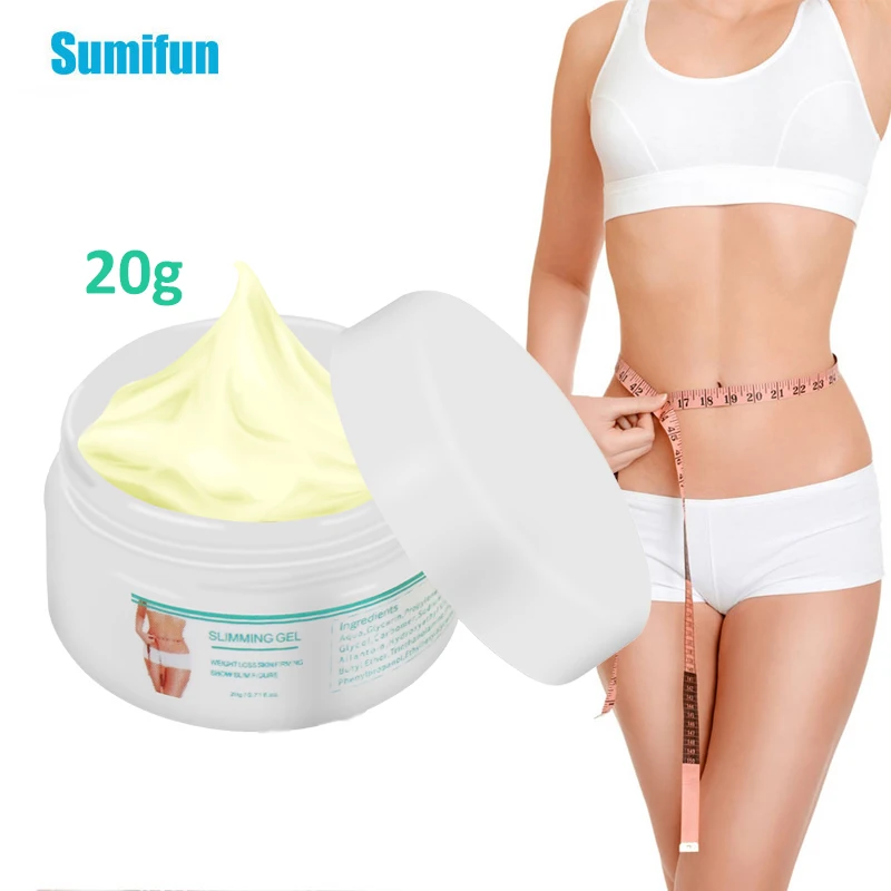 

1Pcs 20g Slimming Cream Effectively Remove Body Cellulite Fitness Ointment Belly Fat Burning Lose Weight Gel Shaping Plaster