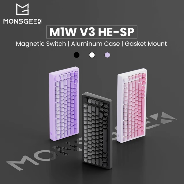 Akko MONSGEEK-M1W v3 HE-SPラピッドトリガーゲーミングキーボード 