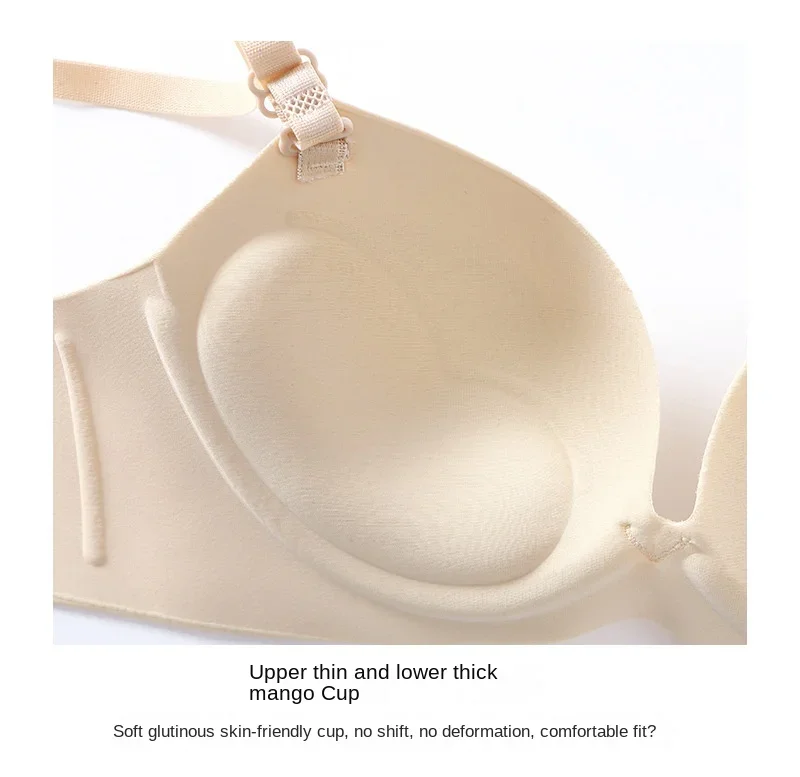 Frauen nahtlosen BH sexy Push-up Bra lette kein Draht Mädchen Studenten atmungsaktive Dessous Mode Tasse drahtlose weibliche Dessous – Detail 8