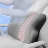 Memory Foam Lumbar Back Cushion Car Office Chair Lumbar Cushion Postpartum Waist Support Multi Functional Pain Relief Pillow 2