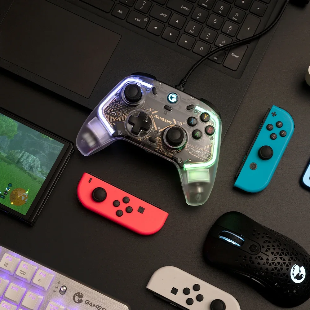 GameSir Ȧ ȿ ִ   е,  Ʈѷ, T4 Kaleid, ٵ ġ,  PC, , ȵ̵ TV ڽ