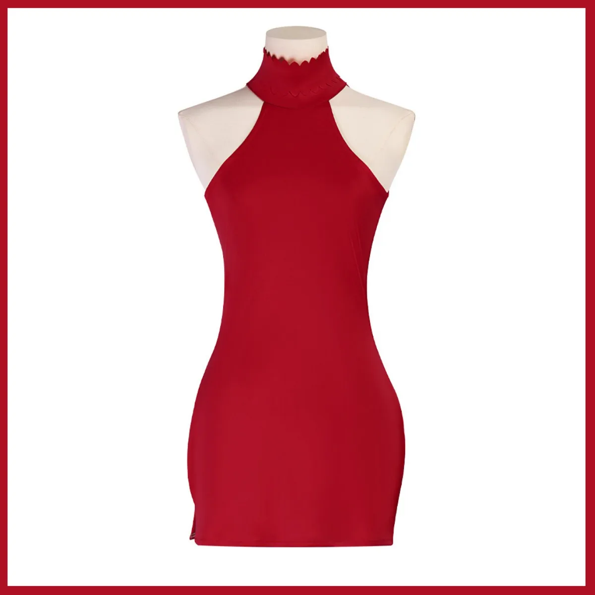 One Piece: Nami | Red Dress Cosplay Costume 28 One Piece Nami Beach Swimsuit Cosplay Costume