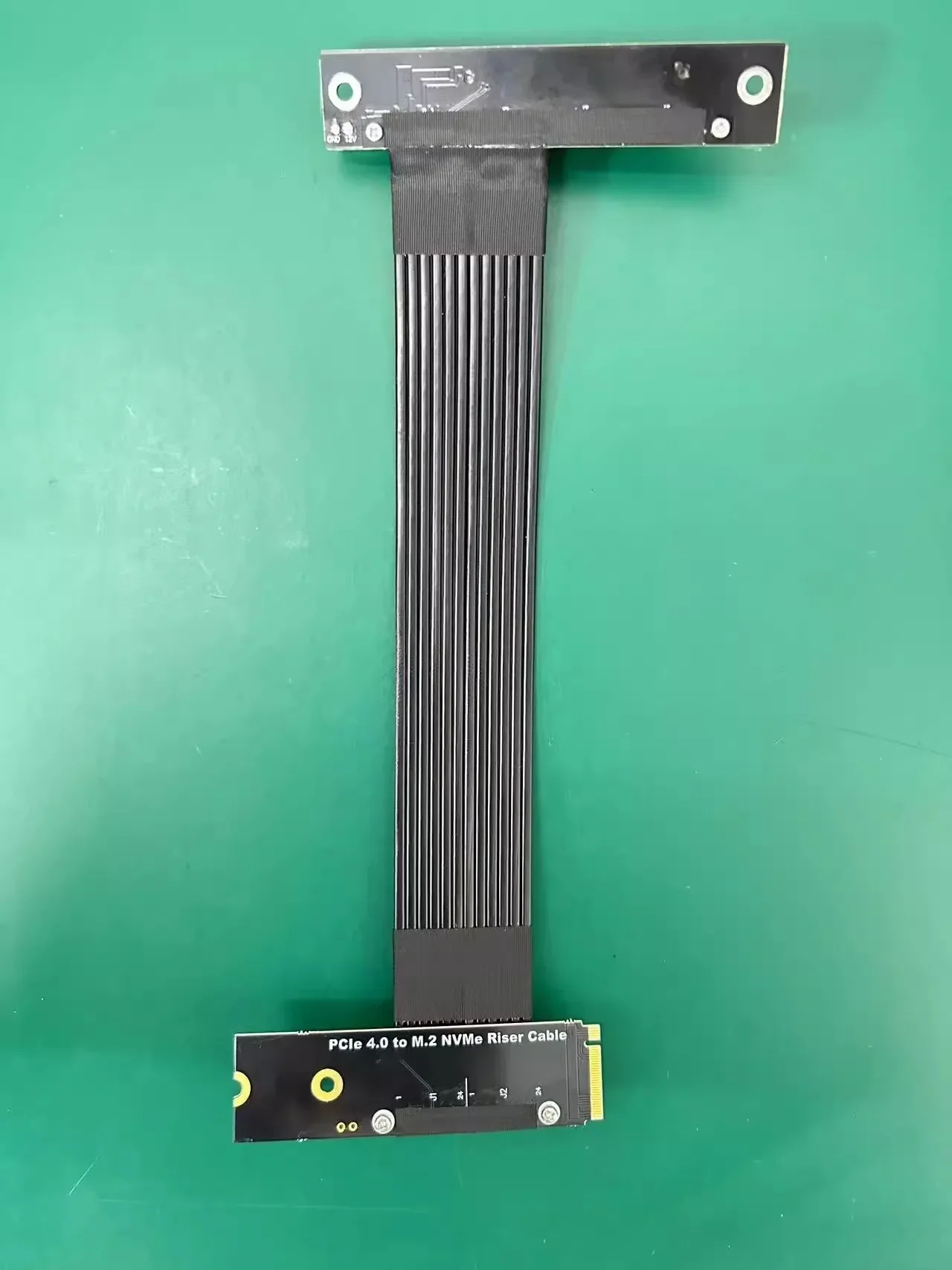 Adt M.2 Nvme para Pci-e x8 Jumper Adaptador Extensor Feminino para Placa de Vídeo Lan Raid Ssd m2 Nvme M-key para Pcie x8 Cabo de Extensão 4.0 - Imagem 3