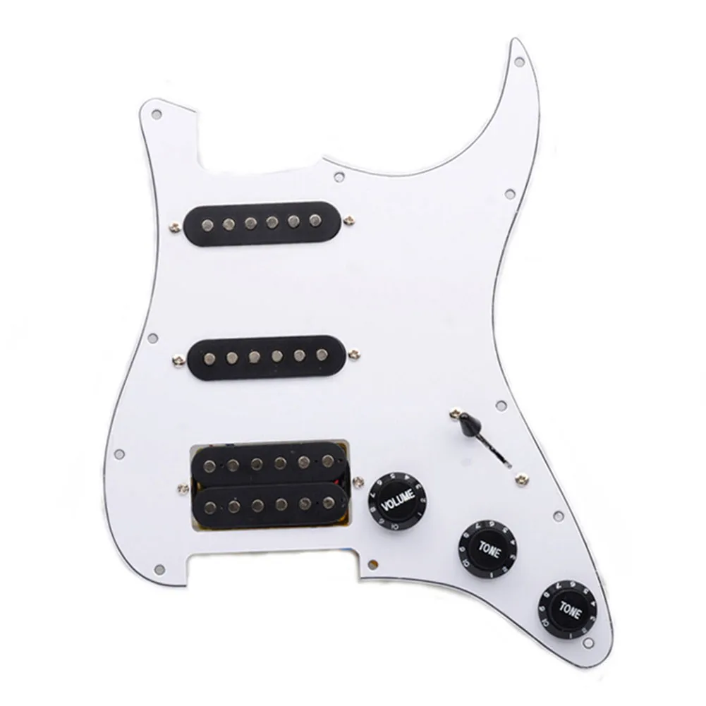 SSH Loaded Prewired Electric Guitar Pickguard Pickup For ST Replacement Musical Instruments Guitar Parts SSH Pickguard Set