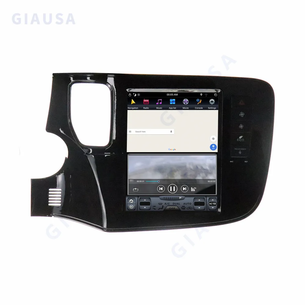 

Android 12 Tesla Screen Car Radio For Mitsubishi Outlander 3 2012 - 2018 Multimedia Player Auto Audio Stereo Head Unit Carplay