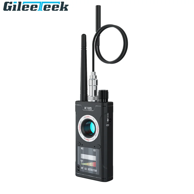 

Upgrade K18S Anti Camera Detector Multifunction GSM Audio Error Finder GPS Signal RF Tracker Detect Scanner 1 MHz-6.5GHz