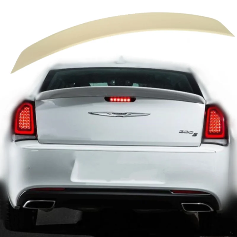 

For Chrysler 300 300c 2011 2012 2013 2014 2015 2016 Spoiler Factory Style ABS Plastic Look Rear Trunk Wing BodyKit Accessories