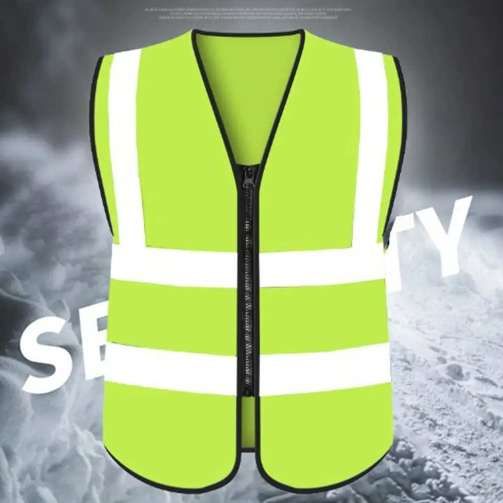 새로운 고가시성 러닝 스포츠 조끼 다채로운 반사 조끼 반사 의류 야외 사이클링 액세서리