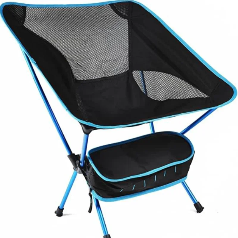 Folding Chair Outdoor Moon Chair Camping Portable Lazy Back Aluminium Alloy Folding folding chair