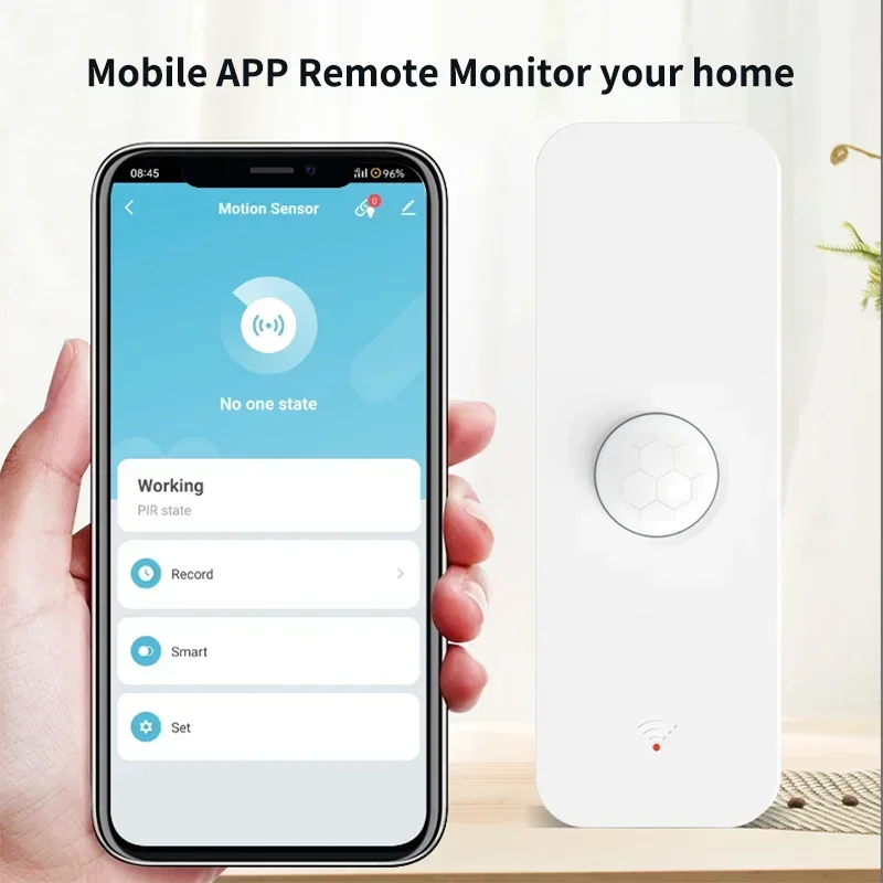 Tuya WiFi Zigbee PIR Motion Sensor Smart Home Human Body Infrared Detector Works With Alexa Google Home