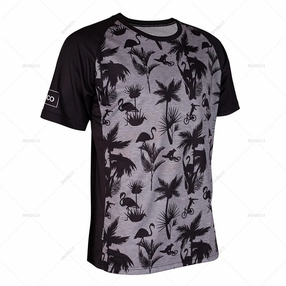 Men Cycling Jersey MTB Maillot Bike Shirt Downhill Jersey Mountain Bicycle Clothing