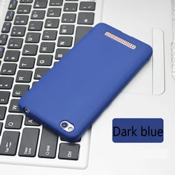 Sleek Frosted Silicone Soft Cover - Full Body Protection for Redmi 4A (Blue)