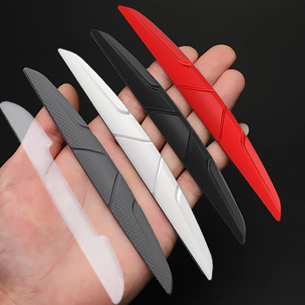 

Car Door Edge Anti-collision Protector Bar Stickers Silicone Car Side Protection Guards Rear View Mirror Cover Protection Strip