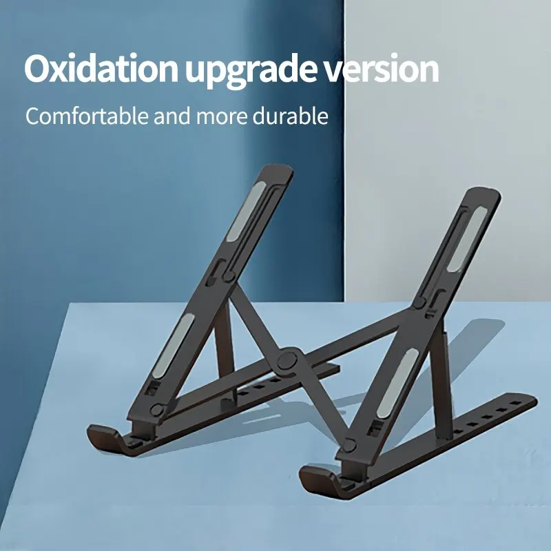  Portable Laptop Stand Aluminum Notebook Support Computer Bracket Macbook Air Pro Holder Accessories Foldable Lap Top Base For Pc 