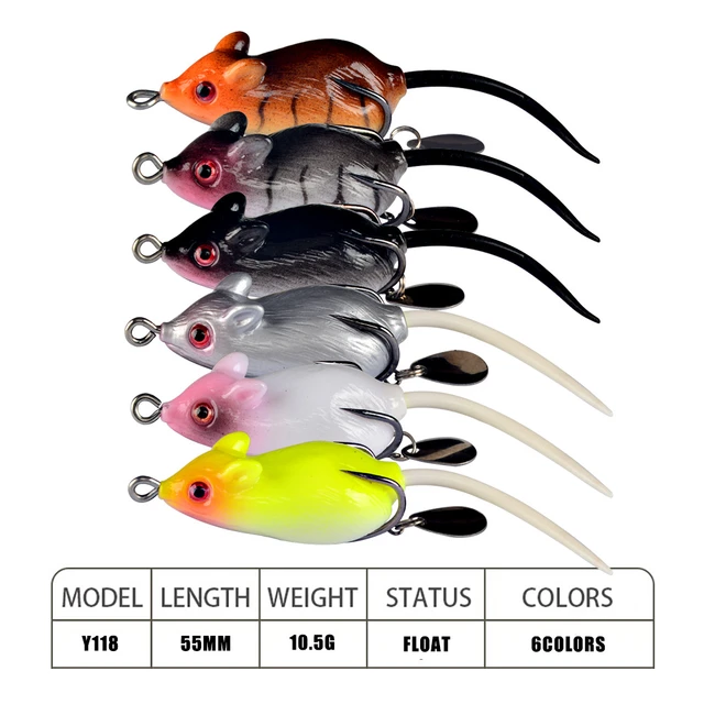 Fishing Lure Kit Popper Frog 13g 6.5cm Duck Frog Lures Soft Baits