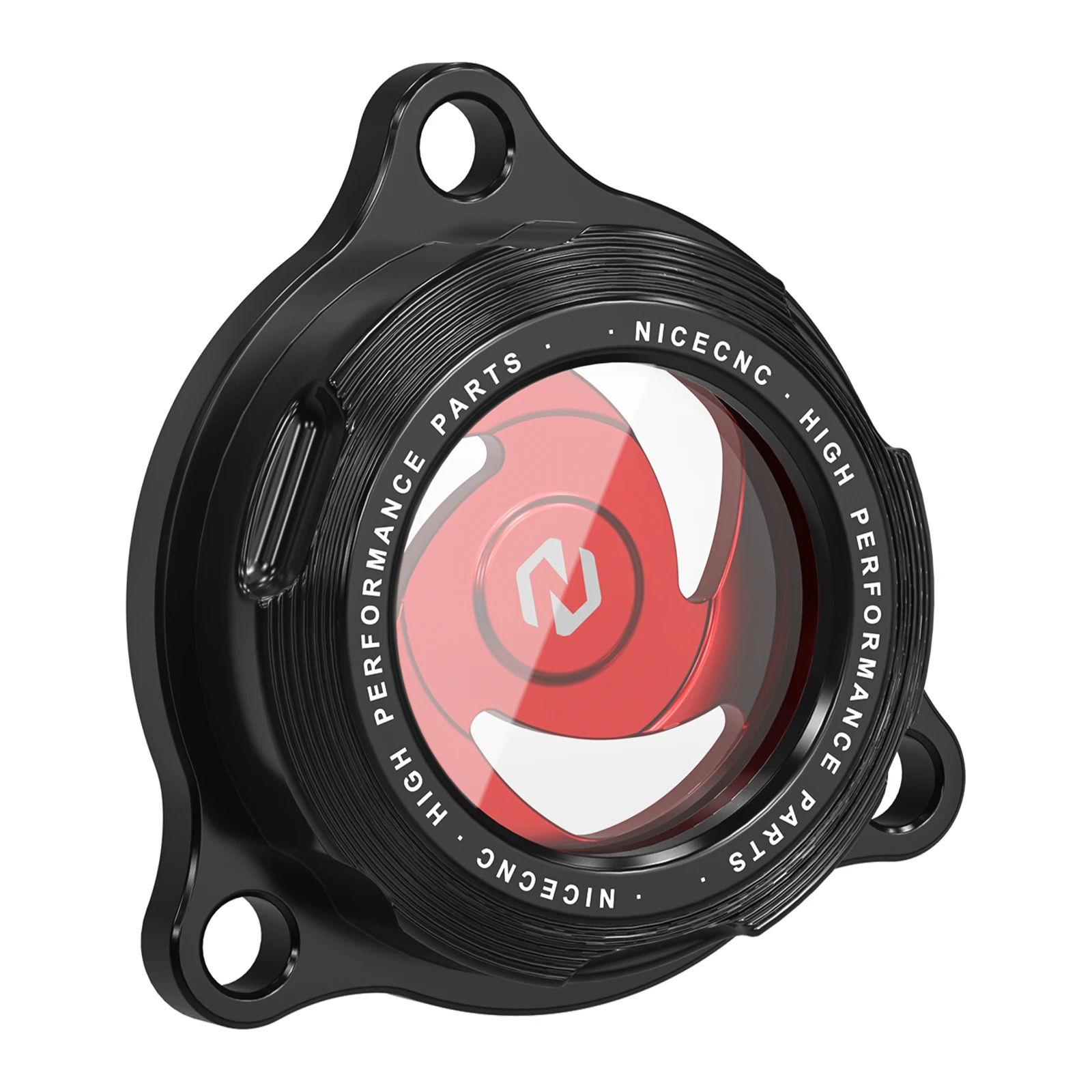 NICECNC Für Suzuki DRZ400S DRZ400SM DRZ400E DRZ 400SM 2000-2024 Motoröl Filter Abdeckung Kappe Transparent Schutz Motorrad – Detail 7