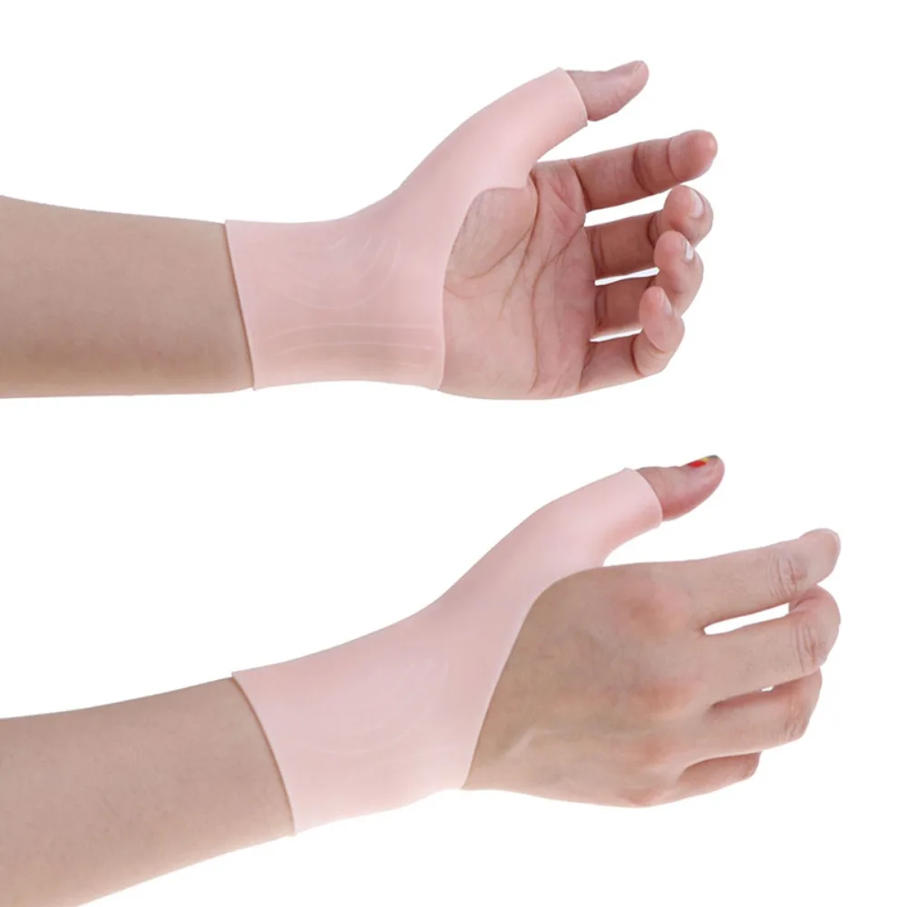 1Pair for Right & Left Rheumatism Relief Pain Wrist Thumb Support Wrist Protectors Thumb Protectors Silicone Gel wrist brace wrist guard wrist support thumb splint
