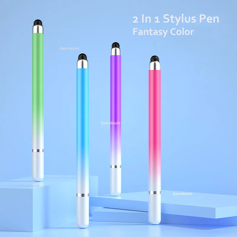 

2 In 1 Stylus Pen For Tablet Cellphone Capacitive Touch Pencil For Iphone Samsung Universal Android Phone Drawing Screen Pencil