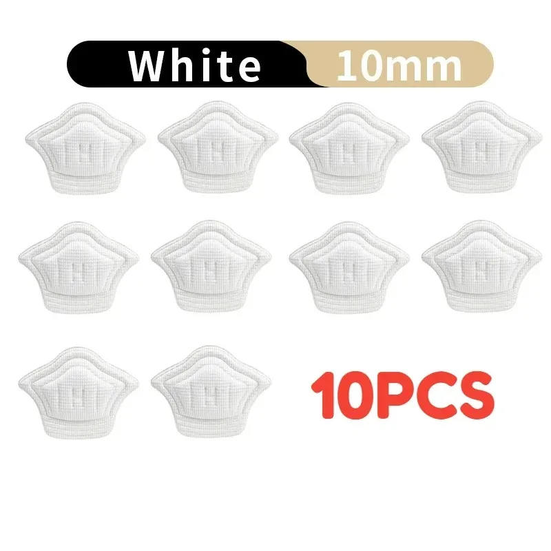 10-Piece Adjustable Heel Pad Set for Sport Shoes - Comfort Insoles and Protectors