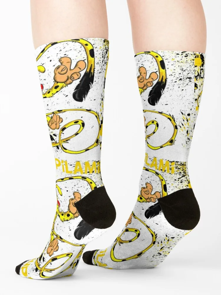 Marsupilami - Houba Socks sports and leisure warm socks Women's Socks Men's