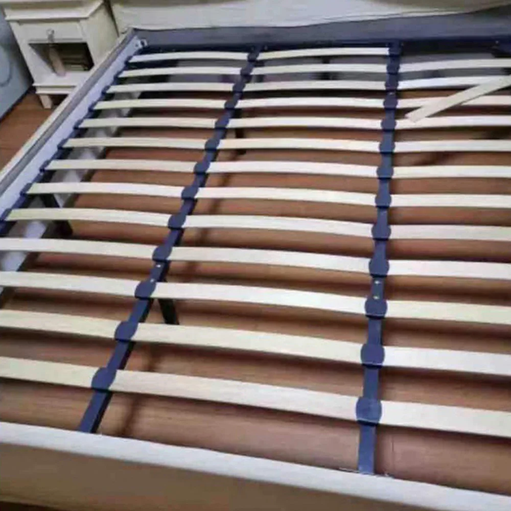 10Pcs Replacement Bed Slats 2.49ft Wooden Bed Sofa Slats Slightly Curved 5
