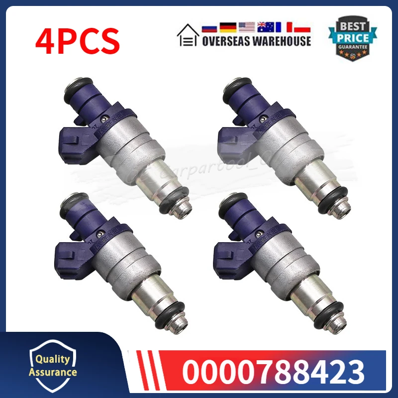 

4PCS Fuel Injectors For Buick Riviera Avenue Regal Chevrolet Lumina 0000788423